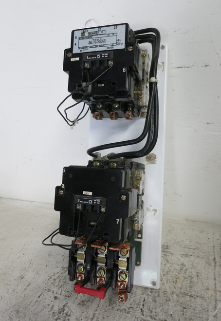 Square D 8736SE01SY59 Size 3 Reversing Motor Starter 120V Coil 8736 SEO1 50 HP (DW7298-2)