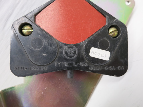 Westinghouse Type L-63 Ampgard Contactor Auxiliary Contact Interlock SJ L63 (DW7392-1)