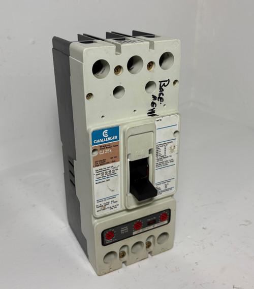 Challenger CJ3250F 250A Circuit Breaker w/ 150 Amp Trip 480/600V 3P CJ CJ3150 (EM5556-1)