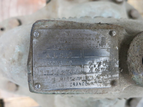 Worthington 4LR-10 Horizontal Split Case Centrifugal Pump 4x5 Flow Serve 4LR10 (DW7419-1)