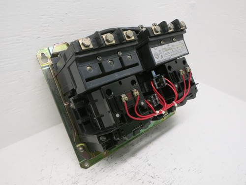 Allen Bradley 505-DOD-23 Size 3 Reversing Contactor 120V Coil 90A 505-D0D-23 A-B (AH0637-2)