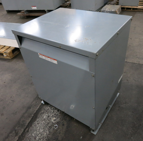 Square D 75 kVA 575 Delta to 460Y/266 V 3PH Dry Type Transformer 75T147HDIT 575V (DW7433-1)