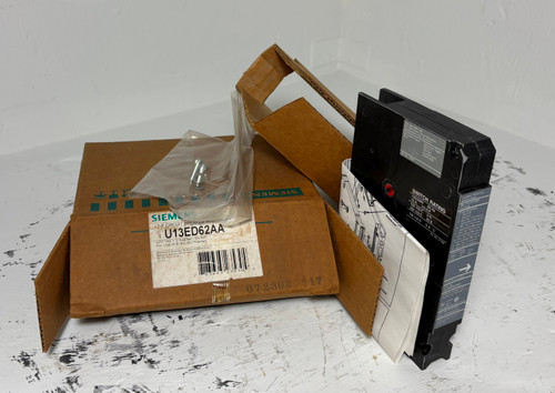 NEW Siemens U13ED62AA Auxiliary Switch for ED EC Circuit Breaker 2x Aux UV Trip (EM5574-9)