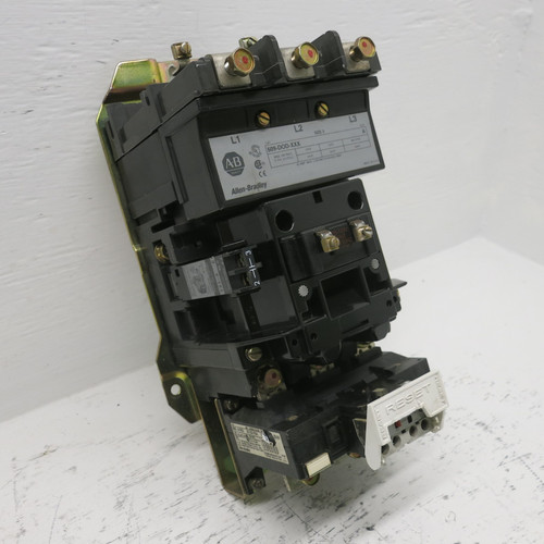 Allen Bradley 509-DOD-XXX Size 3 Starter 120V CD236 Coil 90A 50HP w/ 592-A1KD (AH0643-1)