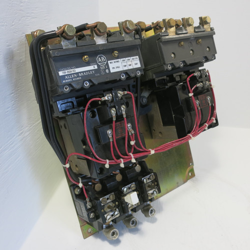 Allen Bradley 715X-DOD11 Size 3 Reversing Starter 120V Coils 90A 709-DOA103 3PH (AH0645-1) Allen Bradley 715X-DOD11 Size 3 Reversing Starter 120V Coils 90A 709-DOA103 3PH (AH0645-1)