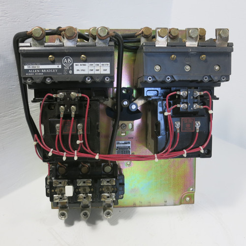 Allen Bradley 715X-DOD11 Size 3 Reversing Starter 120V Coils 90A 709-DOA103 3PH (AH0645-1)