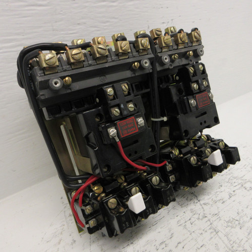 Allen Bradley 715X-BOD13 2 Speed Starter Size 1 120V Coils 27A 7.5HP 715X-B0D13 (AH0651-1)