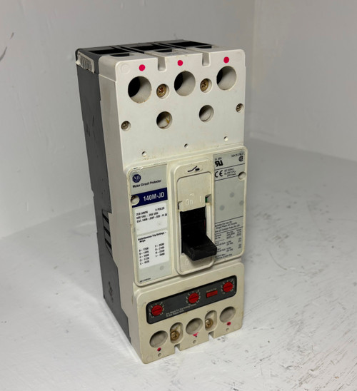 Allen Bradley 140M-JD8P-D20-W (A) 250A Circuit Breaker 140M-JD 3P 600V 250 Amp (EM5591-1)