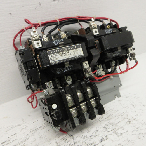 GE CR309D000FABA Size 2 Reversing Starter 45A 600V 120V Coil 45 Amp Sz2 CR309DO (AH0665-1)