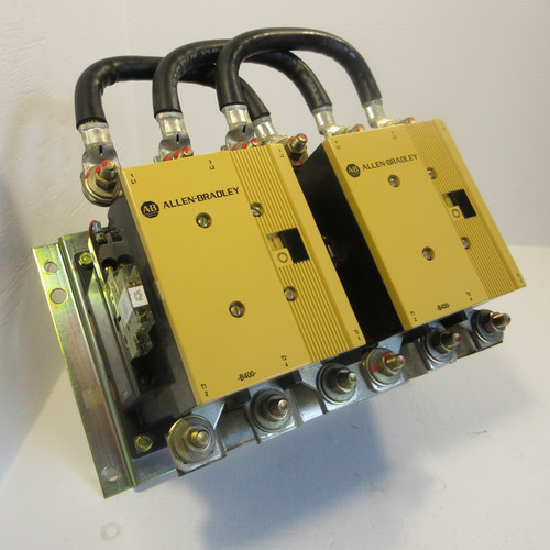 Allen Bradley 104-B400NB3 400HP 414A Reversing Motor Contactor 600VAC 480V Coil (AH0688-1)