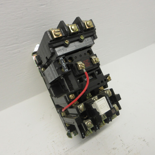 Allen Bradley 509-BOD Size 1 Motor Starter 120V Coil CB236 509-B0D (No Heaters) (AH0698-13)
