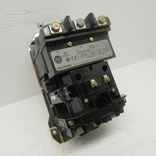 Allen Bradley 509-DO*-XXX Size 3 Motor Contactor 120V Coil 90A 50HP 509-D0*-XXX (AH0701-1)