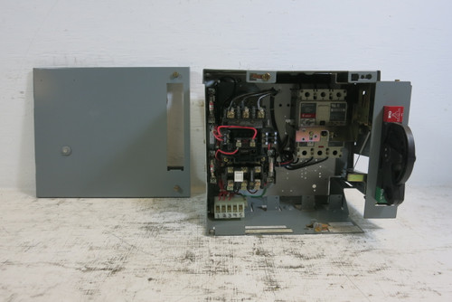 Allen Bradley 2100 Centerline Size 1 Starter 15 Amp Breaker 12" MCC Bucket HMCP (BJ1044-1)