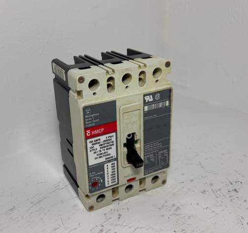 Westinghouse HMCP150T4C 150A Circuit Breaker Glossy Type HMCP 3P 600V 150 Amp (EM5645-1) Westinghouse HMCP150T4C 150A Circuit Breaker Glossy Type HMCP 3P 600V 150 Amp (EM5645-1)
