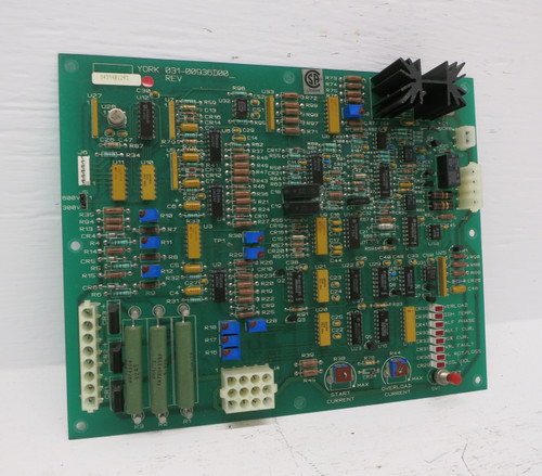 York 031-00936D002 Chiller Logic Control Board 03100936D002 PCB 031-00936D (DW7558-1)