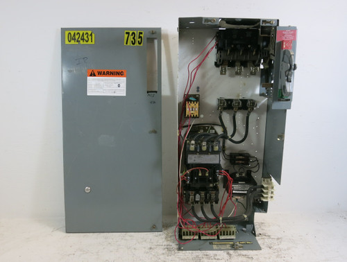 Allen Bradley 2100 Centerline Size 3 Starter 60A Fusible 33"  MCC Bucket 509-DOD (BJ1049-4)