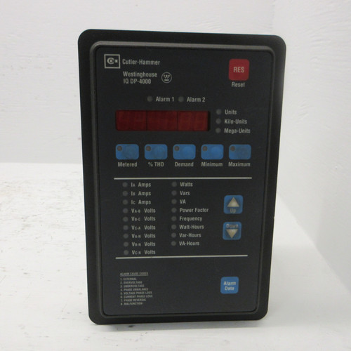 Westinghouse 4D13110G03 IQ DP-4000 8793C15G01 3PH Power Supply Module Display (AH0760-2)