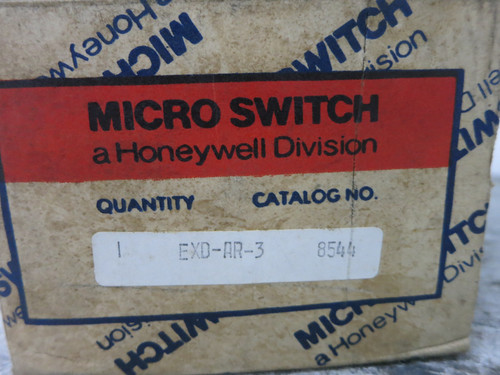 NEW Honeywell EXD-AR-3 Explosion Proof Snap Switch Micro Switch Limit Roller EX (DW7610-1)