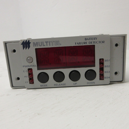 NEW Multitel BFD Battery Failure Detector Digital Display Issue 1.2 48VDC 110mA (AH0771-1)