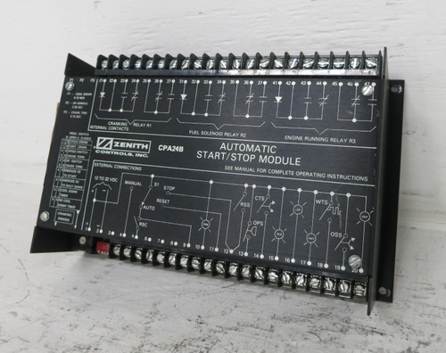 Zenith CPA24B Automatic Start / Stop Module Relay for Transfer Switch CPA-24B (DW7643-3)
