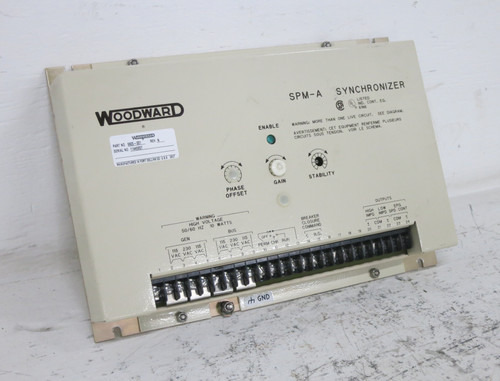 Woodward 9905-001 Rev N SPM-A Synchronizer 9905001 SPMA Speed Phase Matching (DW7647-1)