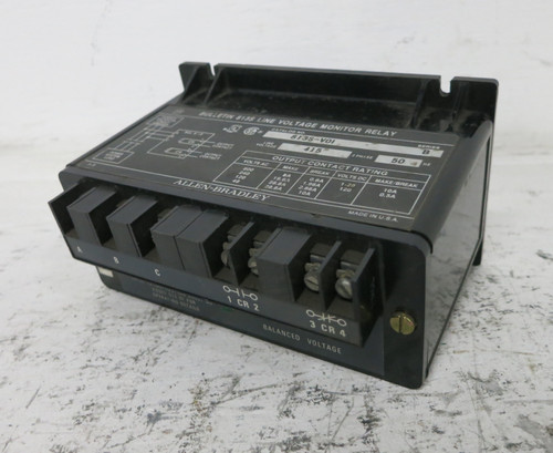 Allen Bradley 813S-VOI Line Voltage Monitor Relay Ser B 415V 813S-V0I 3PH V01 (DW7645-1)