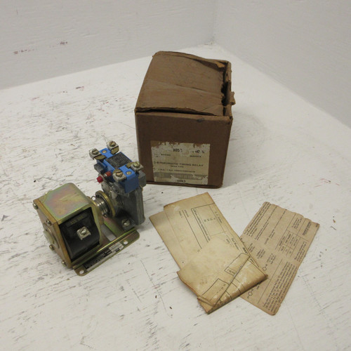 NEW Square D 9050 H0-1E DC Pneumatic Timing Relay Class 9050 Type H01E Ser B NIB (AH0793-1)
