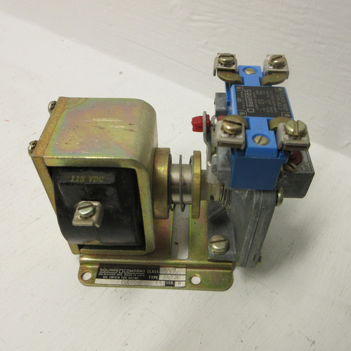 NEW Square D 9050 H0-1E DC Pneumatic Timing Relay Class 9050 Type H01E Ser B NIB (AH0793-1)