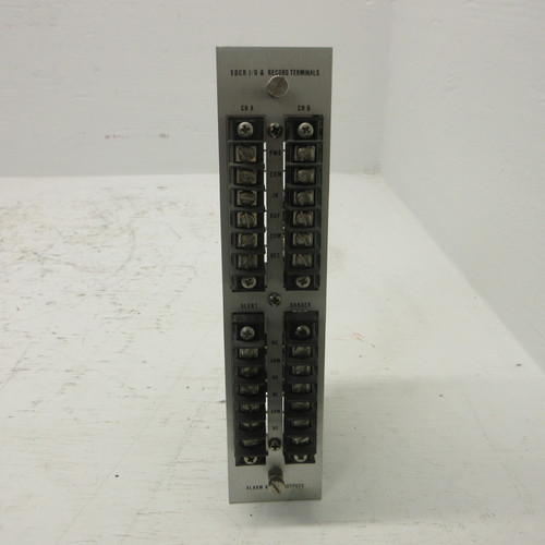 Bently Nevada 84143-01 XDCR I/O & Record Terminals ASSY 78462-01 H PLC PCB (AH0806-7)