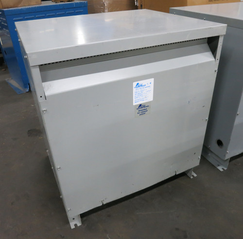 Acme 118 kVA 460 Delta to 460Y/266 V 3PH Isolation Transformer DTGB-0118-4S 460V (DW7683-5)