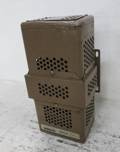 SOLA CVS 23-23-210-8 1000 VA Constant Voltage Transformer 120/240V MCR Power (DW7698-2)