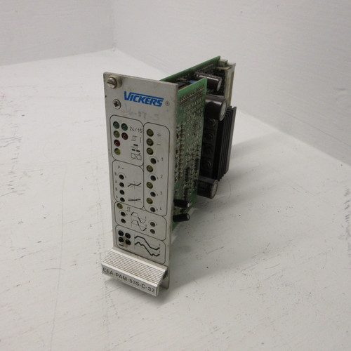 Vickers EEA-PAM-535-C-32 Power Amplifier Board PCB PLC EEAPAM535C32 Control Card (AH0827-1)