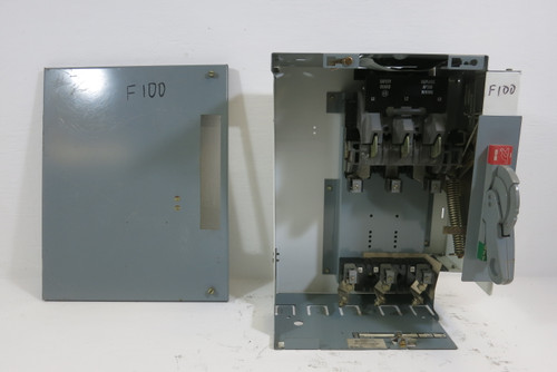 Allen Bradley 2100 Centerline 18" 100 Amp Fusible Feeder MCC Bucket 100A Fuse (BJ1063-2)