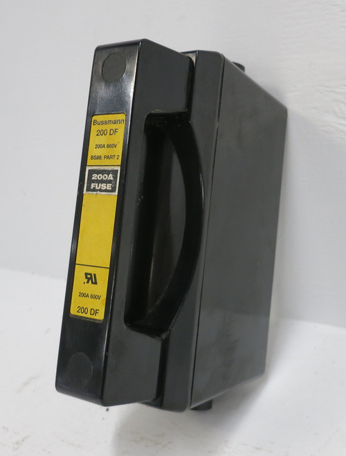 Bussmann 200 DF Fuse Holder 200A HRC Fusible HPC 200 Amp 200DF 600V (DW7729-25)