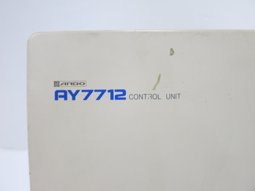 Ando AY7712 Control Unit Engraver Marking Machine VECCL AY-7712 VM3712A (DW7728-1)