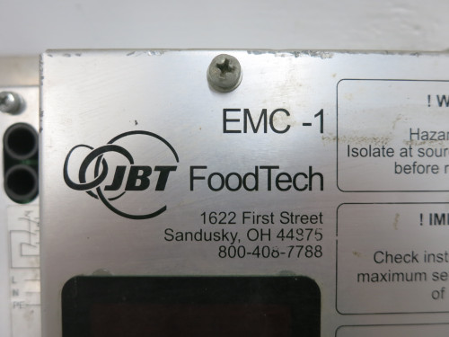 JBT FoodTech EMC-1 Control Panel EMC1 Drive Controller MFS-201 620110 MFS201 (DW7724-1)