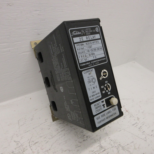 Toshiba Corporation RC810-HP3YU 2E Relay 110AT 100-120/200-240VAC Relay Socket (AH0833-1)