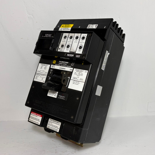 Square D I-Line LXI36400G 400A LSIG Circuit Breaker w/ 400 Amp Plug S3B Ground (EM5723-1)
