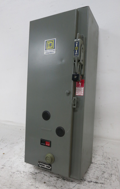 Square D 50A Breaker Size 2 Starter Combination Box 50 Amp Combo 8536SDO1S 8538 (DW7742-1)