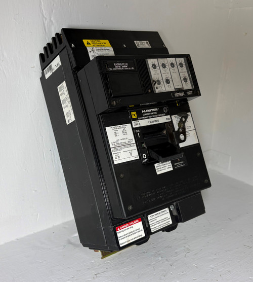Square D I-Line LXI36100G 400A LSIG Circuit Breaker w/ 100 Amp Plug S3B Ground (EM5725-1)