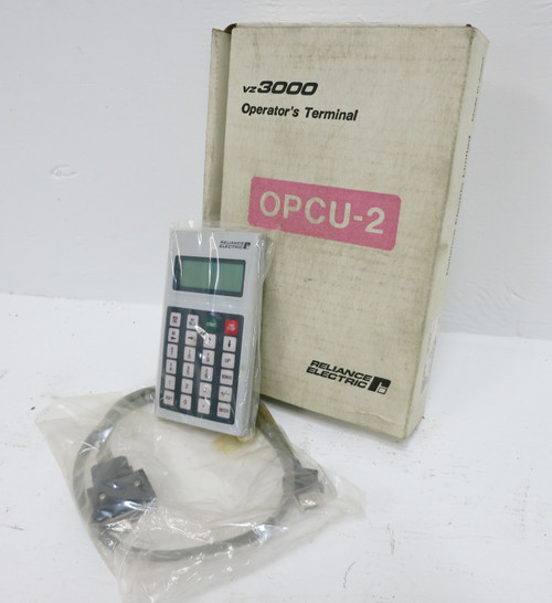 NEW Reliance Electric OPCU-2 VZ3000 Operator Terminal Drive Keypad Controller (DW7746-2)