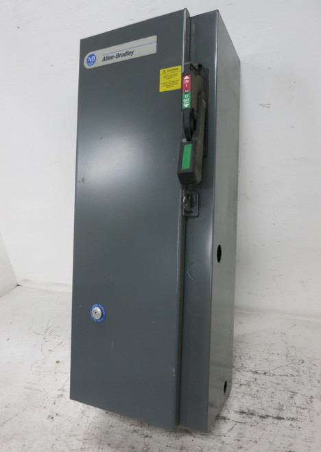 Allen Bradley 60A Fusible Size 2 Motor Starter Combination Combo Box 509-COD 60 (DW7757-1)