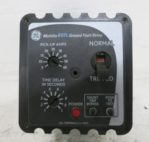GE Multilin BGFL-157-60 Ground Fault Relay BGFL157-60 ITI GFL Sensor BGFL15760 (DW7779-1)