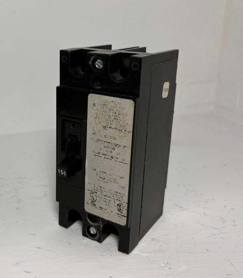 Cutler-Hammer CC2150 150A 2P Circuit Breaker Type CC 240 VAC 2 Pole 150 Amp (EM5744-5)