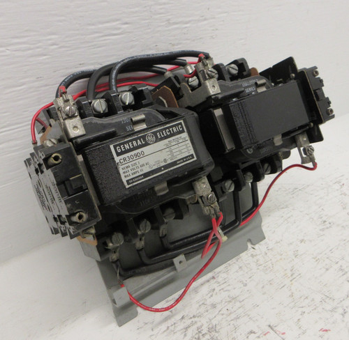 GE CR309D0 Size 2 Reversing Contactor 45A 600VAC 25HP 120V Coils CR309DO 3PH Sz2 (AH0872-1)