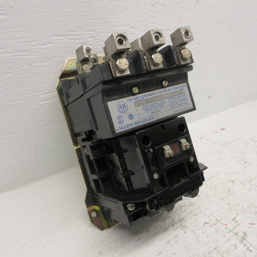 Allen Bradley 500L-DOD93 Lighting Contactor 100A 480/600V 120V Coil 500L-D0D93 (AH0879-1)
