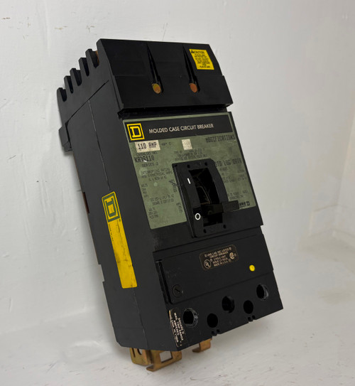 Square D I-Line KA36110 110A Circuit Breaker 480/600V 3 Pole Type KA 110 Amp (EM5751-1)