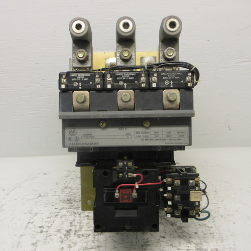 Allen Bradley 509-FOB Size 5 Motor Starter 460-480V Coil 200HP 270A 600VAC 509-F0B (AH0904-1)