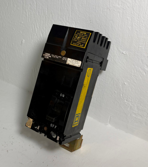 Square D I-Line FA22100AB 100A 2P Circuit Breaker Black 240V FA 2 Pole 100 Amp (EM5758-1)