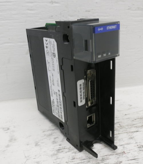 Allen Bradley 1756-ENET Ser A Rev M01 FW 1.18 Ethernet TCP/IP ControlLogix PLC (DW7854-1)